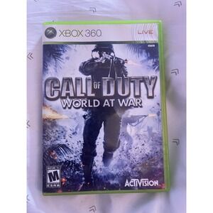 Call‎ of Duty: World at War (XBOX 360) Used Tested Good